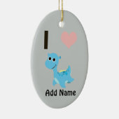 I Heart Nessie Keramikornament (Rechts)