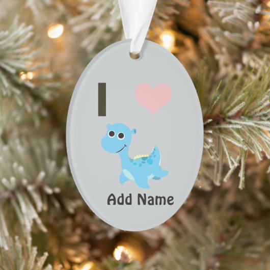 I Heart Nessie Ornament (Baum)