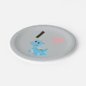 I Heart Nessie Pappteller (Schrägansicht)