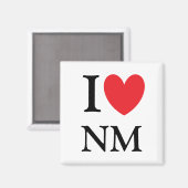 I Heart New Mexico Magnet (Vorderseite/Rückseite)