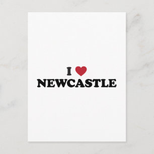 I Heart Newcastle England Postkarte