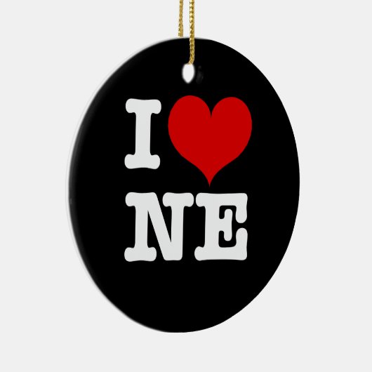 I Heart Northeast Ornament (Rechts)