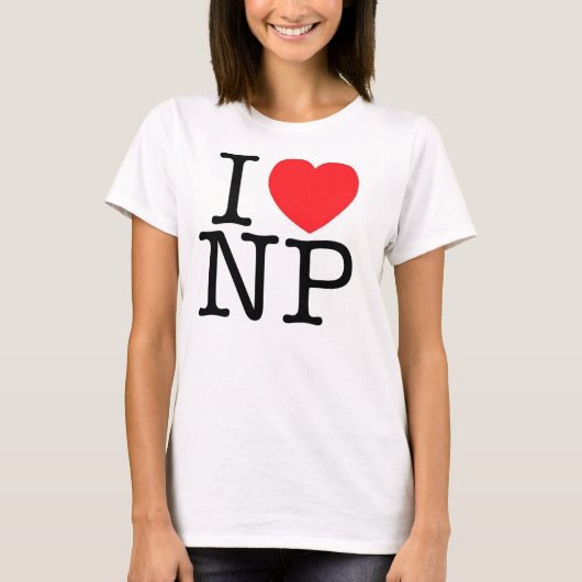 I *HEART* NP T-Shirt (Vorderseite)