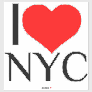 I HEART NYC AUFKLEBER