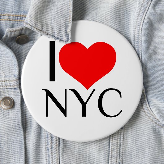 I HEART NYC BUTTON (Beispiel)