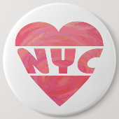 I Heart NYC Button (Vorderseite)