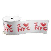 I Heart NYC Classic Satinband (Spule)