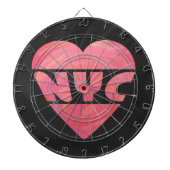 I Heart NYC Dartscheibe (vorne)