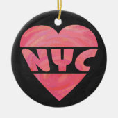 I Heart NYC Keramikornament (Vorne)