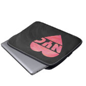 I Heart NYC Laptopschutzhülle (Vorne Knopf)