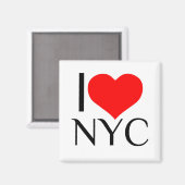 I HEART NYC MAGNET (Vorderseite/Rückseite)