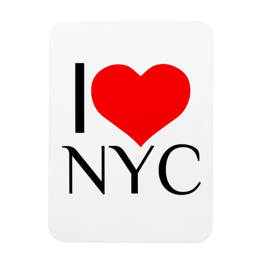 I HEART NYC MAGNET (Vertikal)