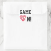 I Heart NYC Quadratischer Aufkleber (Tasche)