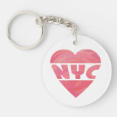 I Heart NYC Schlüsselanhänger (Vorderseite)