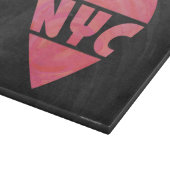 I Heart NYC Schneidebrett (Ecke)