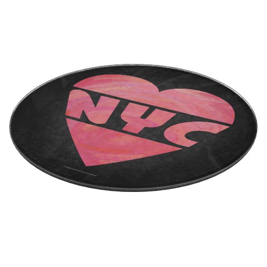 I Heart NYC Schneidebrett (Ecke)