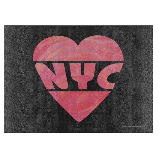 I Heart NYC Schneidebrett (Vorderseite)