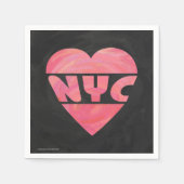 I Heart NYC Serviette (Vorderseite)