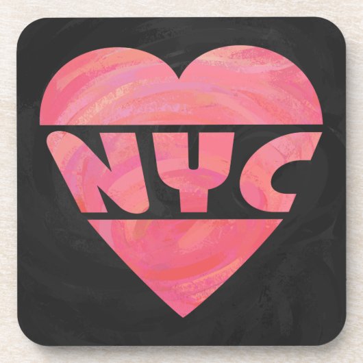 I Heart NYC Untersetzer (Vorderseite)