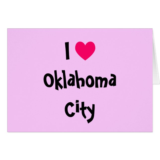 I Heart Oklahoma City (Vorderseite (Horizontal))