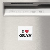 I Heart Oran Algeria Magnet (In Situ (Geschirrspüler))
