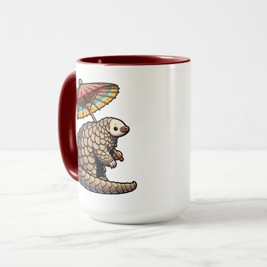 I Heart Pangolins Tasse (Vorderseite Links)