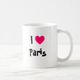 I Heart Paris Kaffeetasse