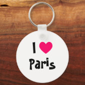 I Heart Paris Schlüsselanhänger (Vorderseite)