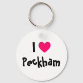 I Heart Peckham Schlüsselanhänger (Vorderseite)