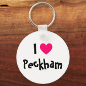 I Heart Peckham Schlüsselanhänger (Vorderseite)