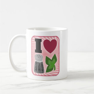 I Heart Peppermint Visuell Icons Weihnachtsfreude Kaffeetasse