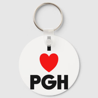 I Heart PGH Schlüsselanhänger