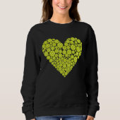 I Heart Pickleball Sweatshirt (Vorderseite)