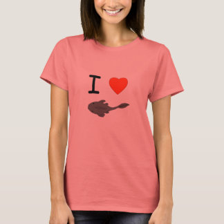 I Heart Plecostomes Ringer-Shirt T-Shirt