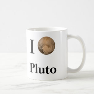 I Heart Pluto Kaffeetasse