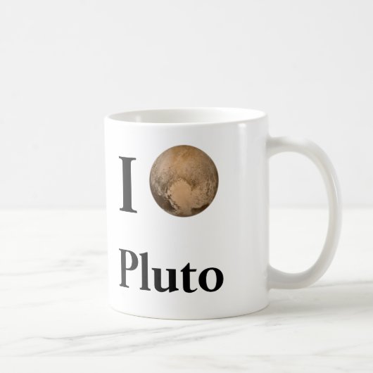 I Heart Pluto Kaffeetasse (Rechts)
