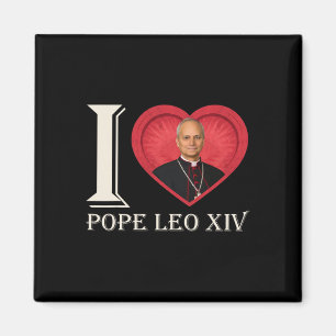 I Heart Pope Robert Francis Prevost Leo Xiv 267. Magnet
