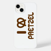 I Heart Pretzel Case-Mate iPhone Hülle (Rückseite)