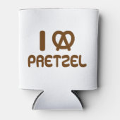 I Heart Pretzel Dosenkühler (Vorderseite)