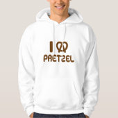 I Heart Pretzel Hoodie (Vorderseite)