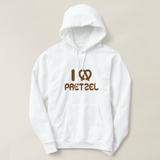 I Heart Pretzel Hoodie (Design vorne)