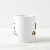 I Heart Pretzel Kaffeetasse (Mittel)