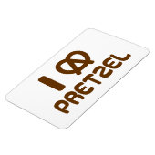 I Heart Pretzel Magnet (Linke Seite)