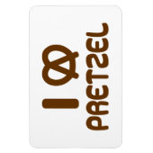 I Heart Pretzel Magnet (Vertikal)