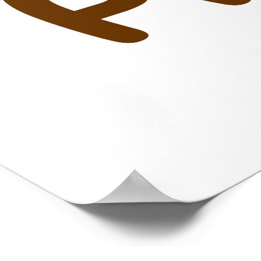 I Heart Pretzel Poster (Ecke)