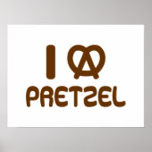 I Heart Pretzel Poster (Vorne)