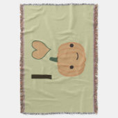 I heart Pumpkin Decke (Vorderseite Vertikal)