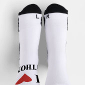 I HEART Python Socken (Oben)