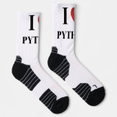 I HEART Python Socks Socken (Rechts)