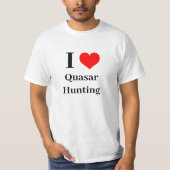 I heart Quasar Jagd T-Shirt (Vorderseite)